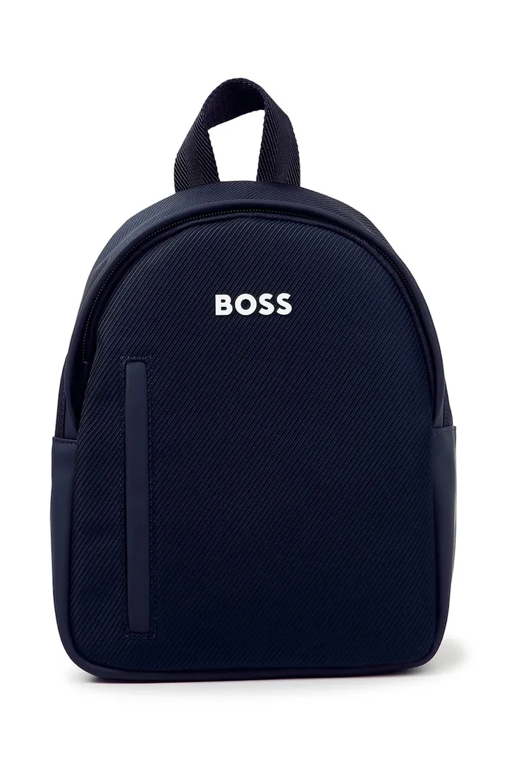 Dětský batoh BOSS tmavomodrá barva, malý, s aplikací, J51710