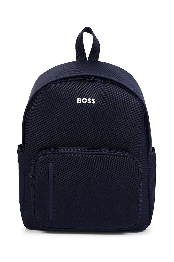 Dětský batoh BOSS tmavomodrá barva, velký, s aplikací, J51708