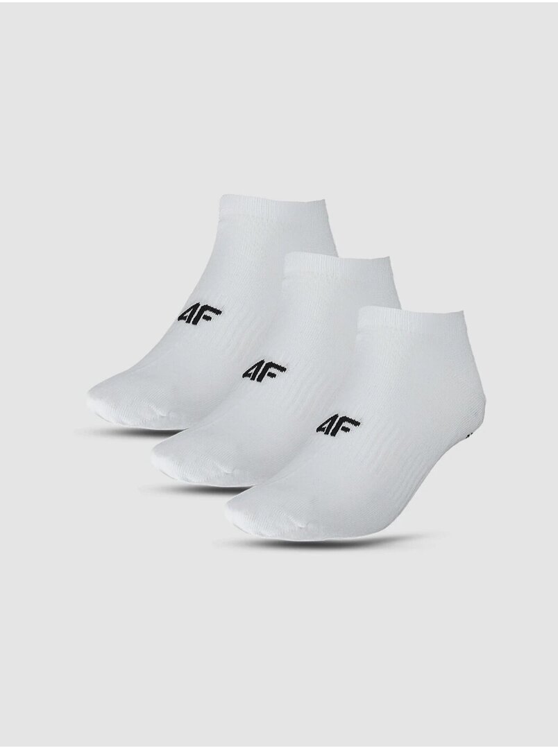 Pánské ponožky casual pod kotník (5pack) 4F - bílé