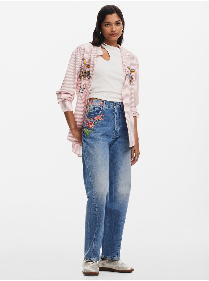 Dámské straight džíny Desigual Carina