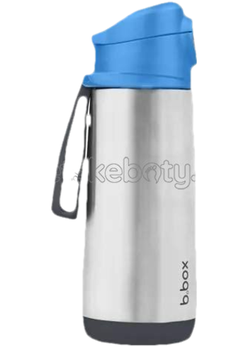 b.box 500905 Termoska na pití sport 500 ml - modrá/šedá