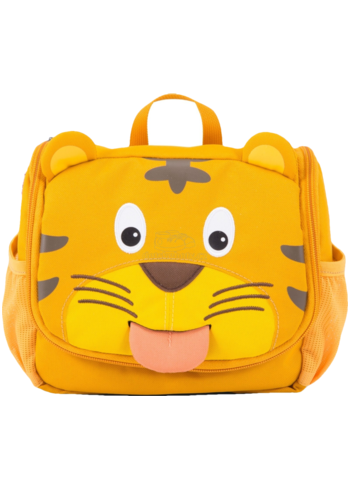 Dětská kosmetická taštička Affenzahn Washbag Timmy Tiger - yellow