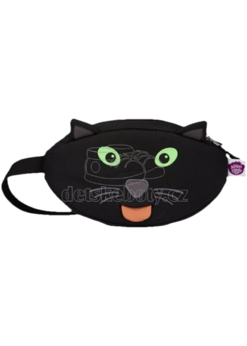 Dětská ledvinka Affenzahn Hipbag Black Panther - black