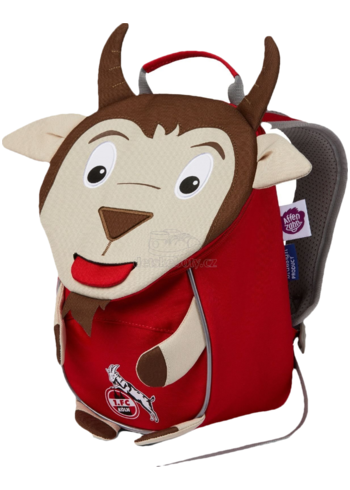 Batůžek pro nejmenší Affenzahn Hennes Goat small - red
