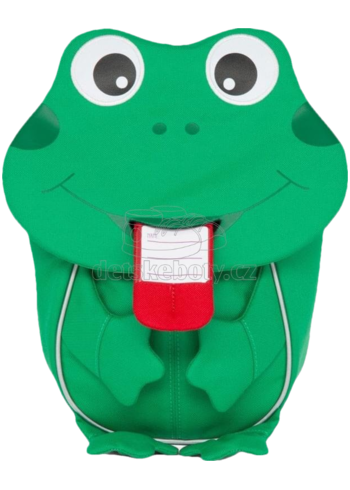 Batůžek pro nejmenší Affenzahn Finn Frog small - green
