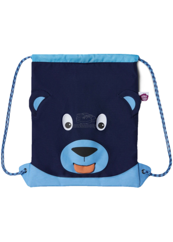 Dětský batůžek Affenzahn Kids Sportsbag Bear - blue