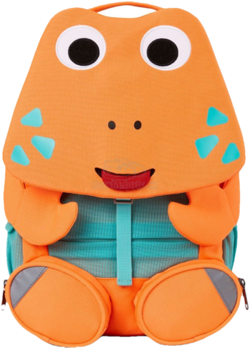 Dětský batoh do školky Affenzahn Large Friend Crab - neon orange