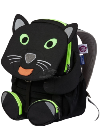 Dětský batoh do školky Affenzahn Panther large - black