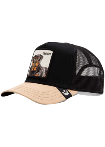 Kšiltovka Goorin Bros The Guard Dog černá barva, s aplikací, 101-1767 101.1767
