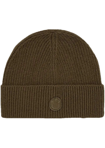 Vlněná čepice Hugo Blue zelená barva, z tenké pleteniny, 50527803