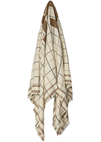 Šátek Tommy Hilfiger bílá barva, AW0AW16642