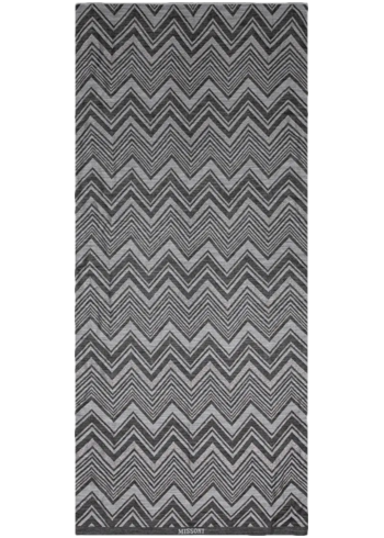 Šátek z vlněné směsi Missoni šedá barva, vzorovaný, SAXRWMD9892