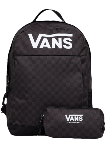 Dětský batoh Vans černá barva, velký, s potiskem VN0A5FOKBA51
