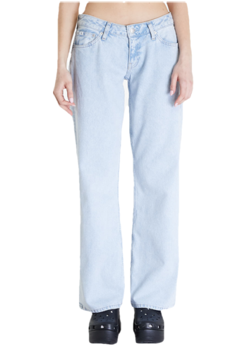 Dámské džíny Calvin Klein Jeans Extreme Low Rise Bag Denim