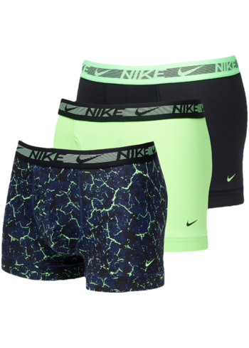 Boxerky Nike Ultra Stretch Micro Dri-FIT Boxer 3-Pack Crackle Print/ Lime Blast/ Black