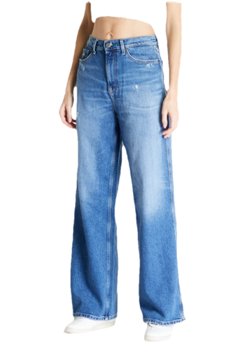 Dámské džíny Tommy Jeans Claire High Wide Jeans Denim Medium