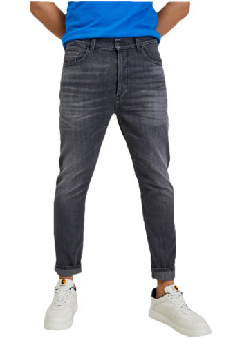 Tmavě šedé pánské skinny fit džíny Diesel Eetar