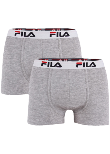 2 PACK šedých boxerek var.I  S FILA