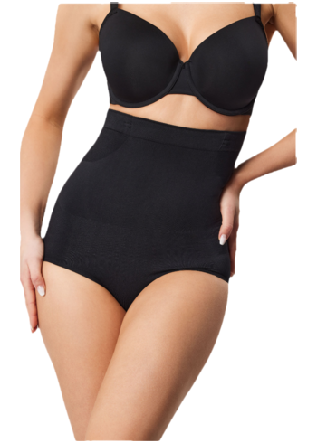 Stahovací bezešvé kalhotky vysoký pas S Hanna Style