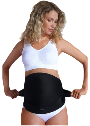 Těhotenský nastavitelný podpůrný pás přes bříško L/XL Carriwell