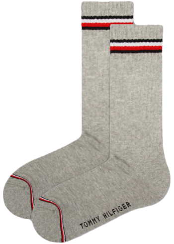 2 PACK vysokých ponožek  Iconic Original 43-46 Tommy Hilfiger
