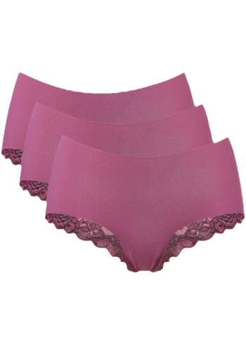 3PACK Francouzské kalhotky  Chloe Lace L ONLY