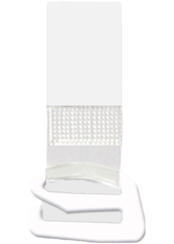 Průhledná ramínka 20 mm uni Julimex