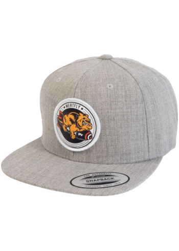Meatfly kšiltovka Hornet Snapback Grey Heather | Šedá | Velikost One Size