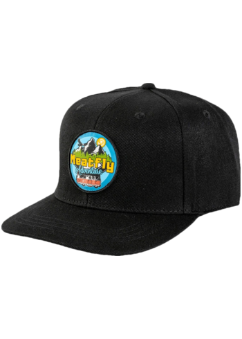 Meatfly kšiltovka Tyler Snapback Adventure Black | Černá | Velikost One Size