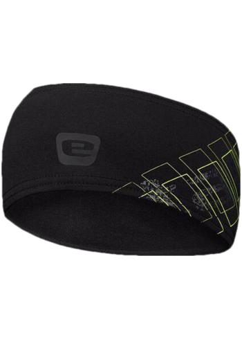 Etape Stix sportovní čelenka černá-žlutá fluo