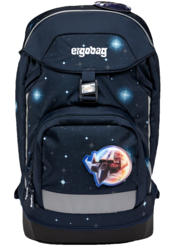 Ergobag Školní batoh chlapecký prime Galaxy modrý 2023