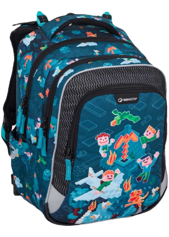 Bagmaster Chlapecký školní batoh LUMI 24 E