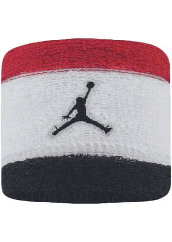 Jordan m wristbands 2 pk terry RED